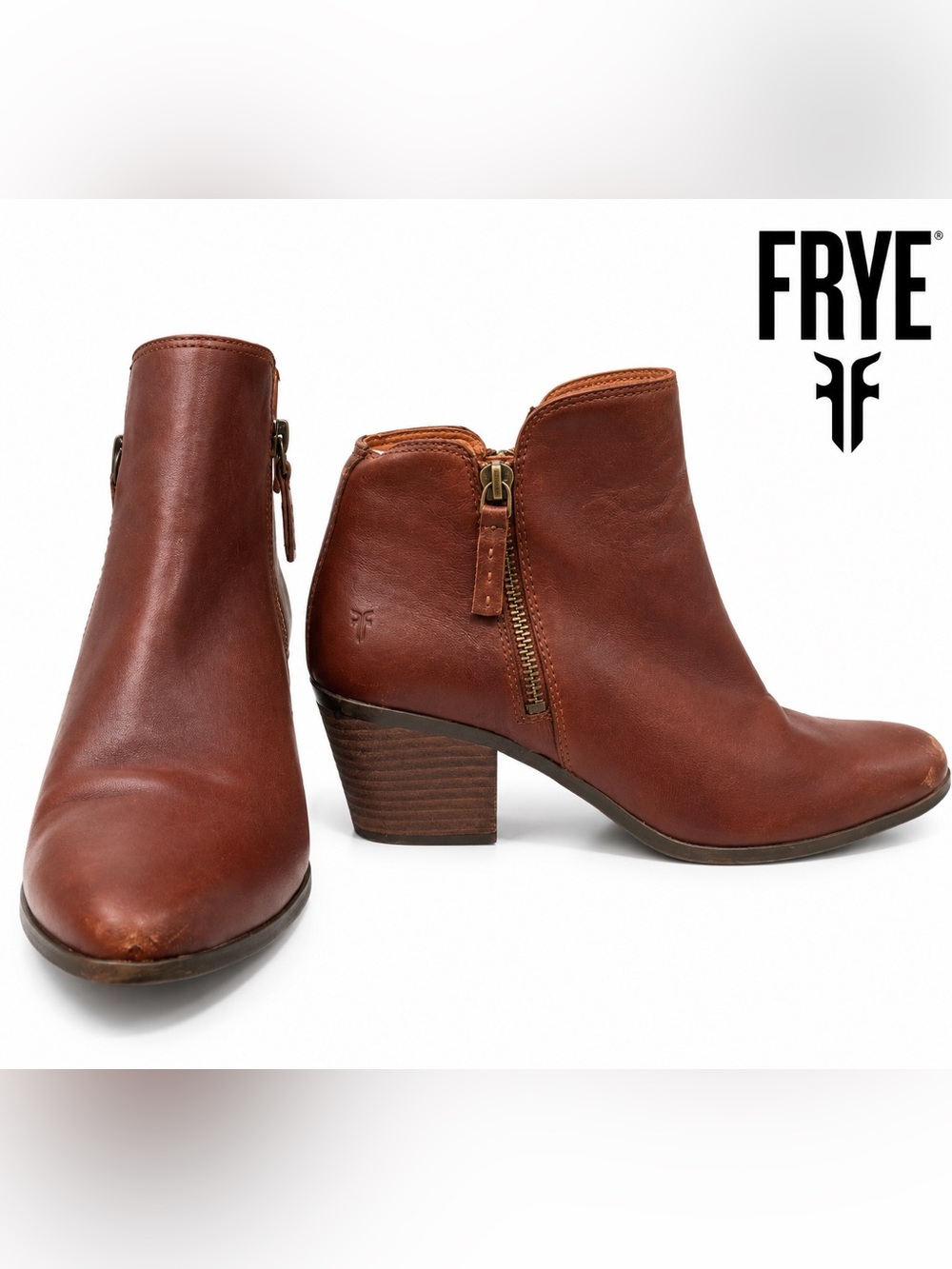 Frye Judith Double Zip Bootie